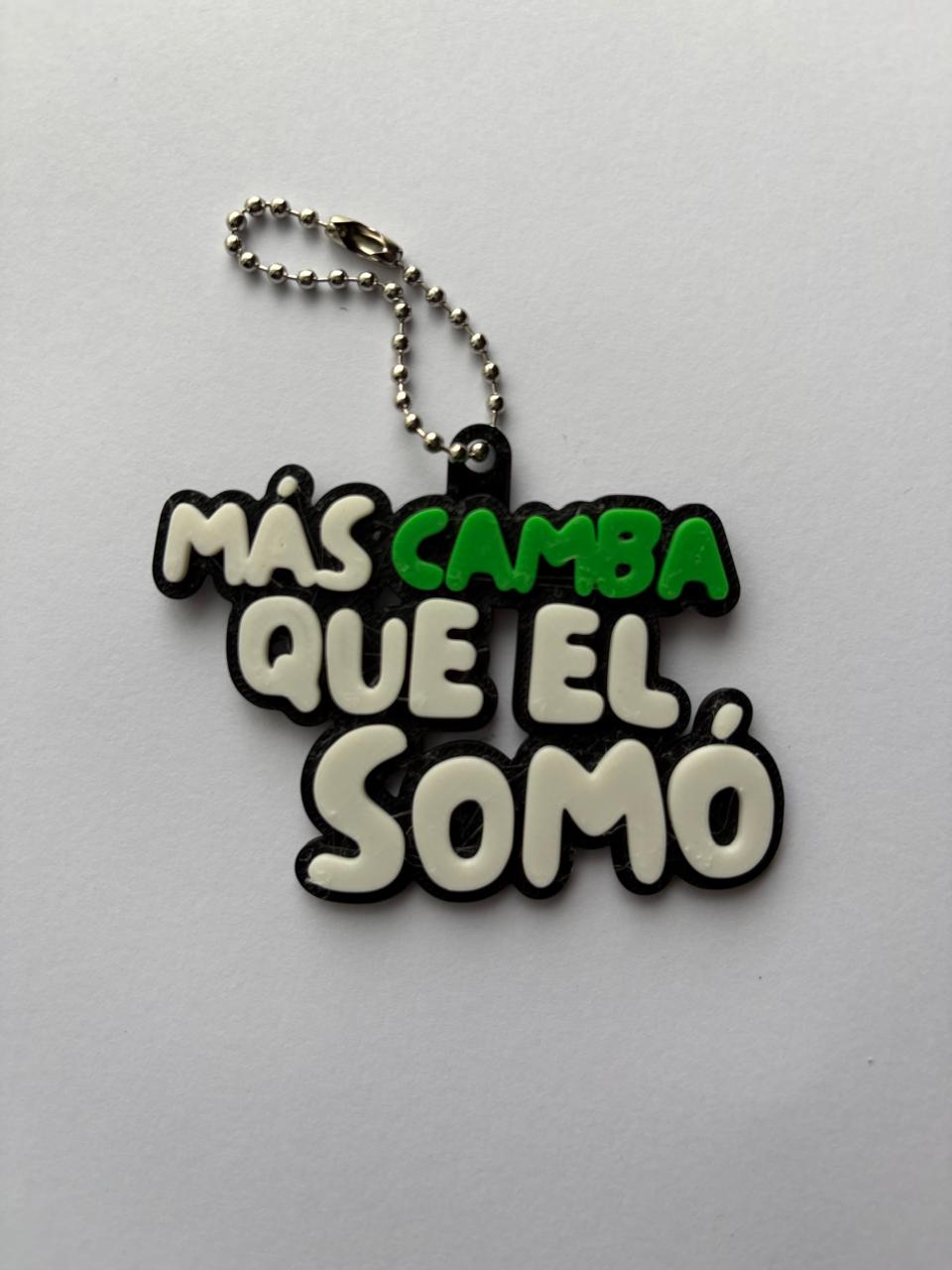 Más camba que el somó.
